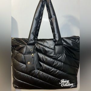 SOLD‼️‼️Juicy Couture Puffer Snow Bunny Weekender Tote